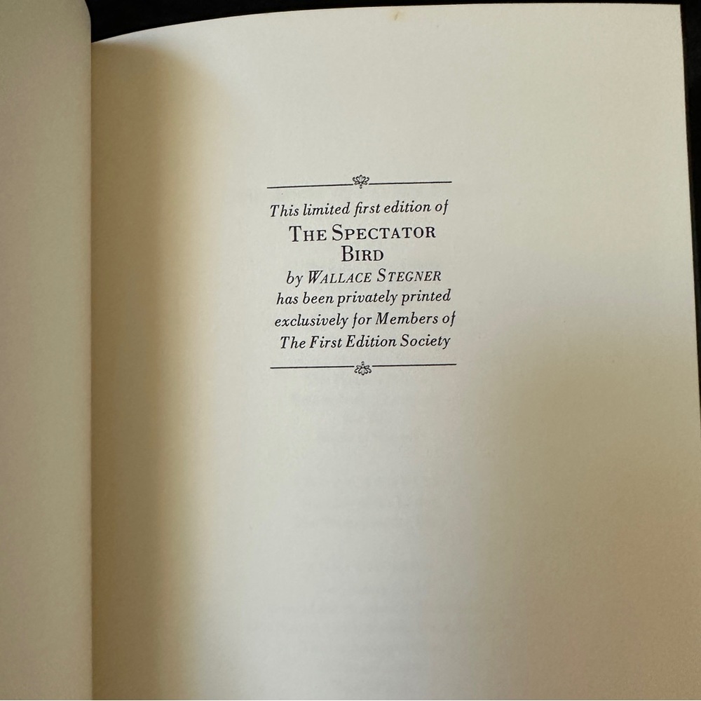 The Spectator Bird | Limited First Edition - Picture 6 of 14